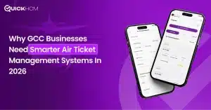 Air ticket management in the GCC context is not simply booking flights.