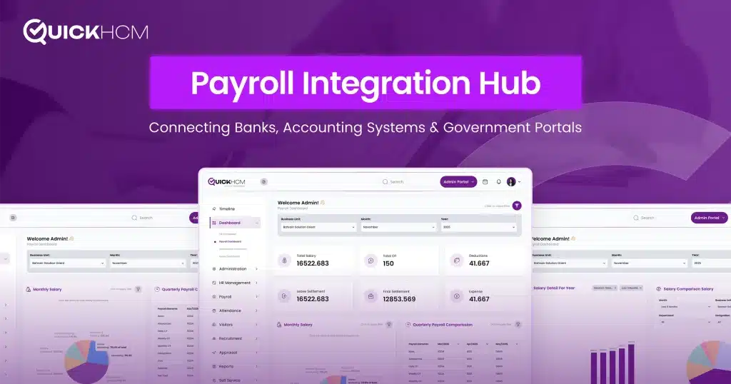 Learn how a payroll integration hub connects banks, accounting systems, and GCC government portals to eliminate errors and automate compliance in Bahrain.