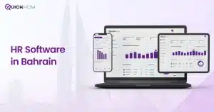 what growing Bahrain businesses should look for in HR software, including employee records, payroll, attendance, leave, self-service, reporting, and scalability.